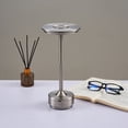 thumbnail image 4 of Lámpara de escritorio moderna Lámpara de noche de ahorro de energía Luces nocturnas inalámbricas (Plata), 4 of 8