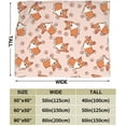 thumbnail image 3 of Yibo Frog Blanket Flannel Fleece Kawaii Stuff for Bed Couch Sofa Chair, 3 of 6
