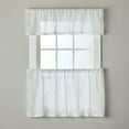 thumbnail image 3 of SKL Home Isabella Lace Tier Curtain Pair, White, 56x36, 3 of 5
