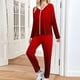 thumbnail image 1 of Neewe Womens 2 Piece Outfits Lounge Hoodie Sweatsuit Sets Oversized Sweatshirt Baggy Fall Fashion Sweatpants with Pockets, 1 of 6