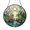 Acrylic 3.5 Inch, variant on Stained Glass Frog Pond Suncatcher Window Hanging, Peaceful Nature Scene Home Window Decor