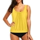 thumbnail image 1 of Traje de baño de 2 piezas para mujer, trajes de baño para mujer, conjuntos de bikini de moda para mujer, conjunto de bikini liso sin mangas, traje de baño push-up acolchado, traje de baño para mujer, 1 of 4