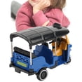 thumbnail image 4 of Jouet Véhicules, Modèle de Voiture Tricycle en Alliage, Jouet Voiture Tricycle, pour Collection Enfants Bleu, 4 of 7