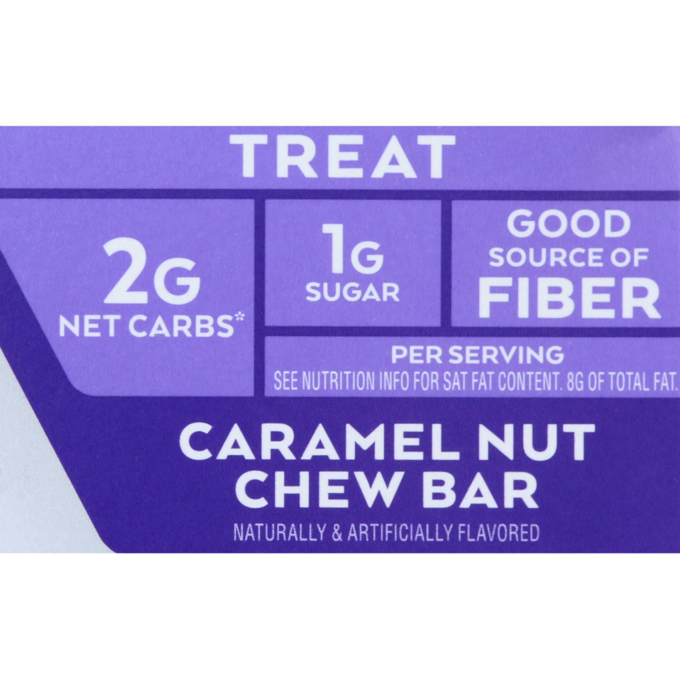 Atkins Endulge Treat, Caramel Nut Chew Bar, Keto Friendly, 6/5ct Boxes