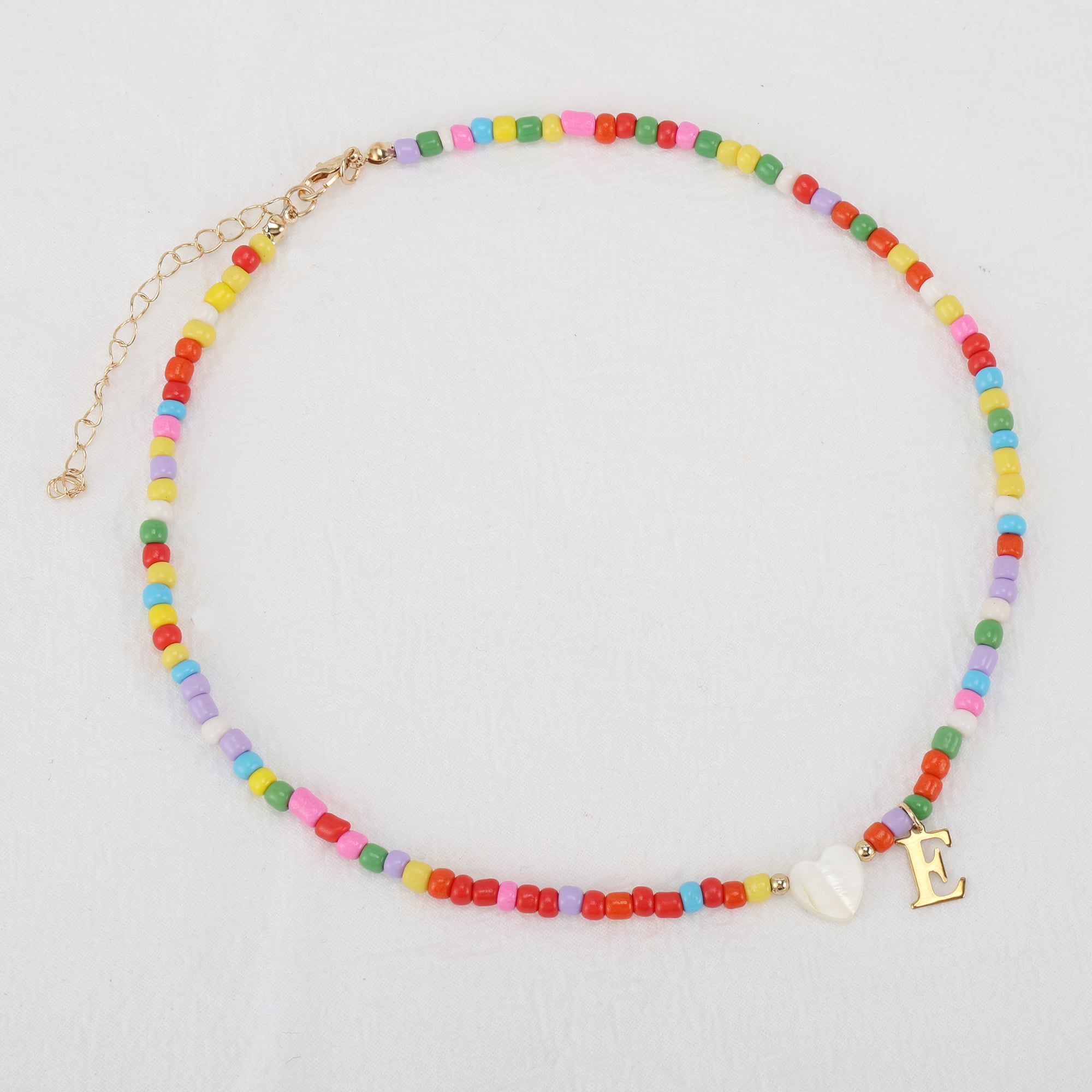 Unique Bargains Stylish Collarbone Necklace for Daily Life Colorful 1 Pcs [Style E]