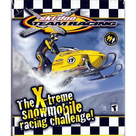 Ski-Doo Team Racing - The X-Treme Snowmobile Racing Challenge - Classic PC CDRom (Best Racing Games For Pc)