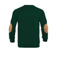 thumbnail image 4 of Colorblock Sweatshirts for Men Long Sleeve Round Neck Pullover Casual T-shirt Workwear Regular Fit Sweater Oversized Sweatshirts Soft Classic Tops Comfortable Loungewear, 4 of 7