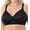 Midnight Black, variant on Womens Beauty Back Full Figure Wirefree Bra, 34H, Midnight Black