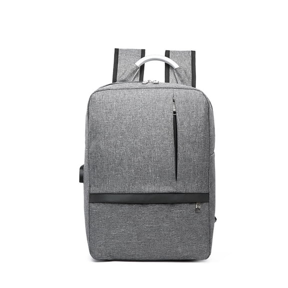Hvmvliv Backpack with USB Charging Port Laptop Backpack Fashion Oxford Cloth Large-Capacity Wear Resistants for College Gray