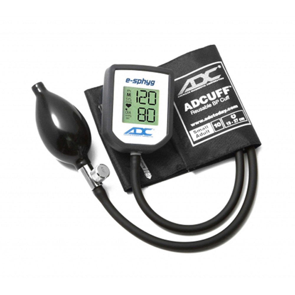 ADC 700210SABK DIAGNOSTIX ESphyg Aneroid SphygmomanometerSm Adult