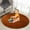 Coffee, variant on Suncoda Bathroom Rugs, Round Rugs Thick Plush Carpet Mat Computer Swivel Chair Hanging Basket Floor Mat Carpet Mat Suitable For Study Cloakroom Living Room Carpet Mat Size 100 Cm