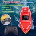 thumbnail image 3 of Transemion RC Boat Automatic Correction Workmanship Sweet Gift Learning Prop Twin Motor Kids Supplies Toy Boats Remote Control Ship Red, 3 of 6