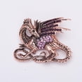 thumbnail image 2 of Brooch,Brooch Pin,Male brooch pin,Male clothing ornaments,Dinosaur brooch pin,Crystal male dinosaur brooch pin, 2 of 7