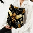thumbnail image 6 of Honeybee Elegant Velvet Throw Pillow Covers Set of 2 for Bed and Throw Pillows - 16x16, 18x18, 20x20 Inches with Unique Patterns for Home Decor and More, 6 of 6