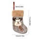thumbnail image 3 of 1 pieza de material de poliéster Dibujos animados Calcetines navideños Bolsas de regalo navideñas Árbol de Navidad/chimenea/ventana/escalera Colgantes decorativos, 3 of 6