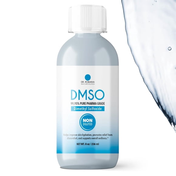 DMSO líquido 99.9% puro de grado farmacéutico, 240 ml Dr. Robaina
