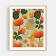 thumbnail image 2 of Soft Autumn Garden - India Illustration Floral Botanical Pattern Autumn Vintage Nature Tropical Unframed Wall Art Print 6 x 8 inches, 2 of 13