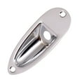 thumbnail image 1 of Metal Input Jack Socket Plate Guitarra Pickup With 2pcs Screws Good Quality Jack Plate For Strat Style Electric Guitars, 1 of 7