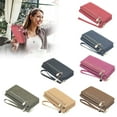 thumbnail image 5 of Stylago Women's Fashion Wristlet Wallet Leather Credit Card Holder Multiple Zipper Cellphone Bags Ladies Travel Shopping Work Purse Beige, 5 of 6