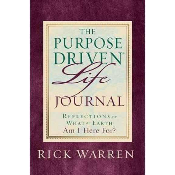 Pre-Owned The Purpose Driven Life Journal (Hardcover) 0310803063 9780310803065