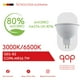 thumbnail image 3 of Qop Foco Led Mr16 7w 3000k/6500k Paquete De 10pz, 3 of 3