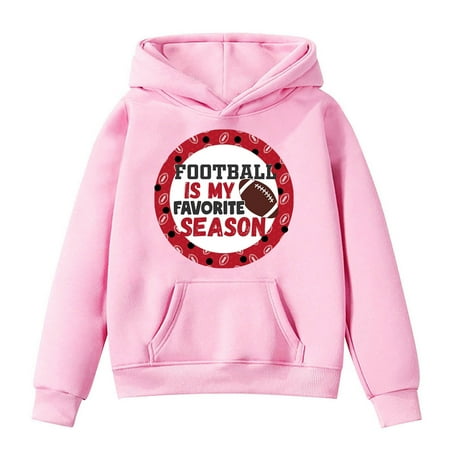 

Toddler Kids Football Fans Teen Sweatshirt Player Sports Retro Kids Boys Girls Rugby Pullover Hoodie Sweatshirt Kids Comfy Hoodie Blanket Girls Sweater Hoodie Boys Hoodie Oversized Sweaters for Teens