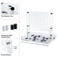 thumbnail image 7 of 4 in a Row Game Fun Strategy Game for Adults Children Family Connect 4 Discs of Same Color in a Row Acrylic Tabletop Decoration Gift Decor (Black and White), 7 of 7