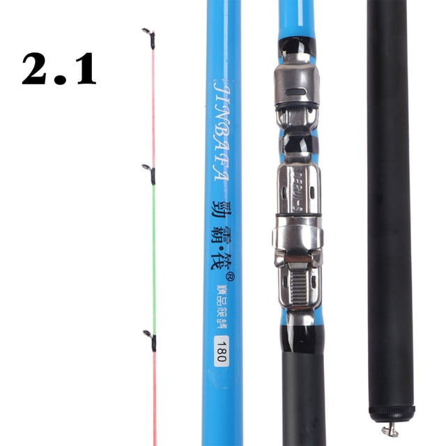 Angling Rods Hand Fishing Rods with Rotating Rod Tip Design for Angler's Holiday Good Gift