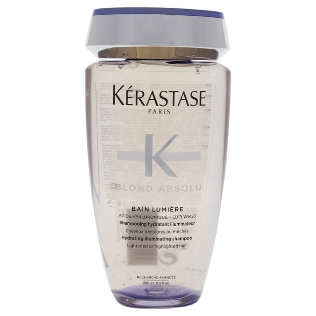 Champú iluminador hidratante Blond Absolu de Kerastase para unisex - Champú de 8,5 oz Kerastase Kerastase Blond Absolu Hydrating Illuminating Shampoo Champú Unisex 8.5oz