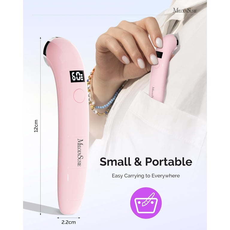 MelodySusie ART01AW Rechargeable Mini UV Nail Lamp photo 3
