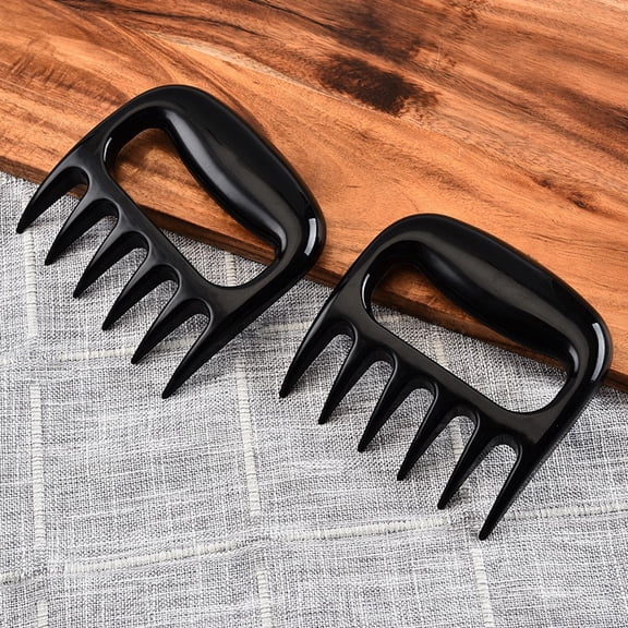 Meat Claws Shredders for Pulled Pork -Strong Plastic Shredding Claws, Grill Tools for BBQ, Chicken, Turkey - Great Grilling Gifts for Men, Dad, Husband - White Elephant & Stocking Stuffer