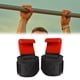 thumbnail image 3 of 1 ganchos de levantamiento de pesas, muñequeras, correas de agarre para entrenamiento de gimnasia para Fitness rojo shamjiam Ganchos de levantamiento de pesas, 3 of 9