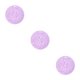 thumbnail image 1 of Injueey Tapete antideslizante para aislamiento térmico, posavasos, soporte para cocina, de comedor, reutilizable, en relieve, morado claro Púrpura claro 3piezas Injueey CBP255281, 1 of 6
