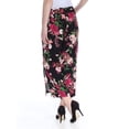 thumbnail image 2 of INC $79 Womens New 1028 Black Floral Wide Leg Casual Pants 0 B+B, 2 of 2
