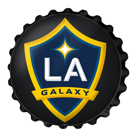 LA Galaxy 18.5" Bottle Cap Wall Sign