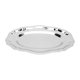 thumbnail image 2 of Bandeja Decorativa Para Servir, De Postre De Acero Inoxidable 304, Decorativo Reutilizable Multiusos Para Aperitivos Para Cocina, Fiesta, Ovalado, 2 of 7