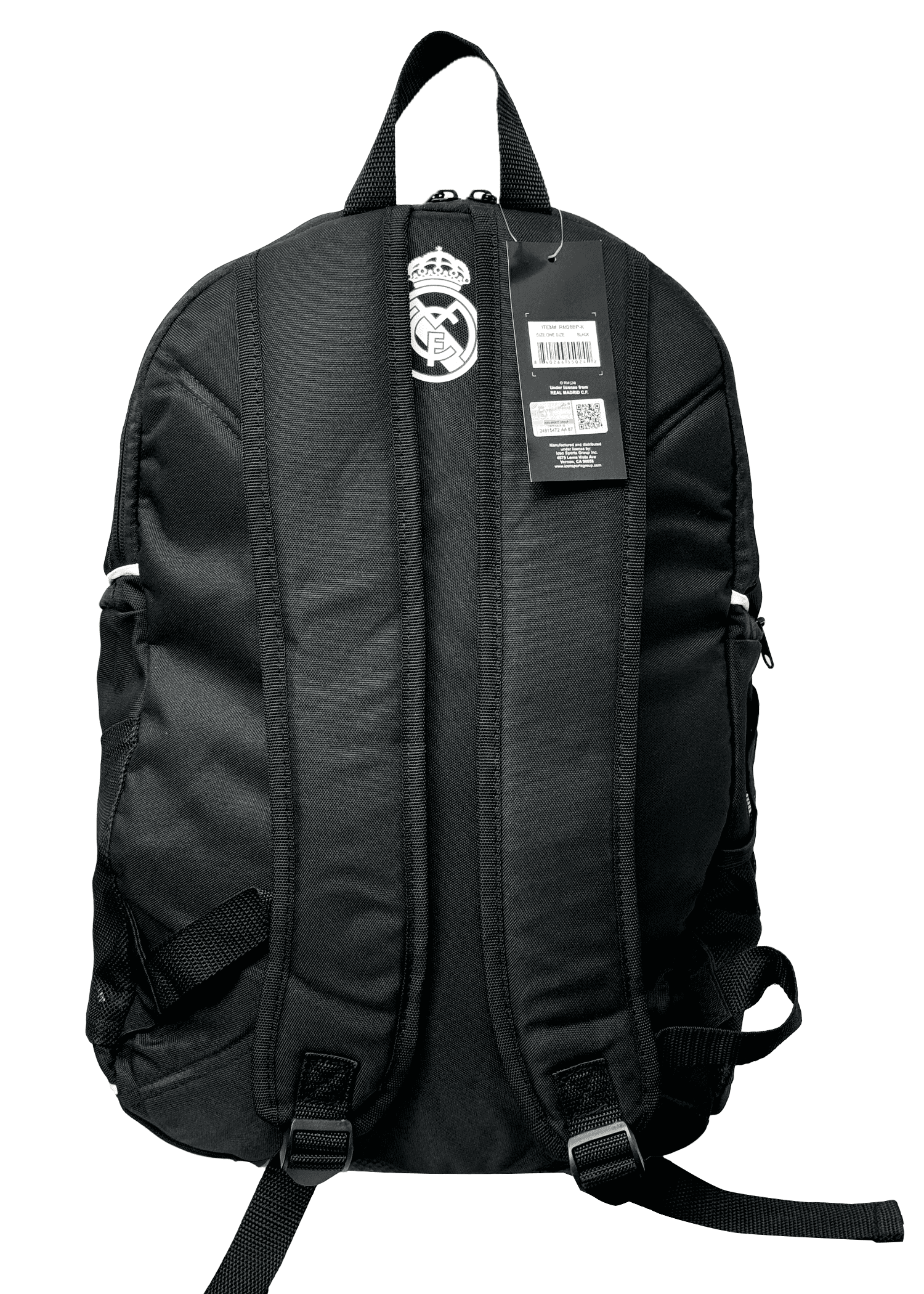 Icon Sports Real Madrid Backpack, Padded Straps, 1 Piece