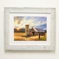 thumbnail image 5 of ArtToFrames 8" x 11" Real Reclaimed White Barnwood Picture Frame, 8.5x11 inch White Wood Poster Frame (WOM-4817), 5 of 8