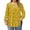 Yellow, variant on Womens Plus Size Tops Fall Casual Flowy Tees Crewneck Long Sleeve Floral Graphic T-Shirt 4x-5x Trendy Tunics Beige 5XL