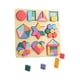 thumbnail image 3 of Rompecabezas de Formas de Madera, Juguetes para Niños, Desarrollo Educativo, Juguetes Sensoriales únicos para Jardín de Infantes para Niños Y Niñas, R Estilo A, 3 of 7