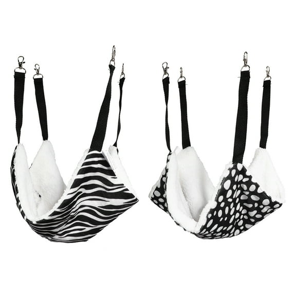 Mixtlocalior 2pcs Cat Hammock Breathable Sleeping Bed Double Sided Cat Hanging Pad Cushion