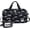 Bat#Black, variant on Small Gym Bag for Women, Travel Duffle Bag Carry On Weekender Bag with Shoe Compartment