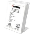 thumbnail image 6 of Lorell L-base Slanted Sign Holder Stand Support 8.50" x 11" Media - Acrylic - 1 / Pack - Clear, 6 of 7