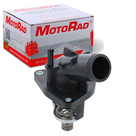 MotoRad Coolant Thermostat Housing Assembly compatible with Chevrolet Camaro 2016-2019