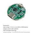 thumbnail image 4 of Side Strong Light Flashlight Driver Board Switch Circuit Board USB Interface Circu G2078, 4 of 6
