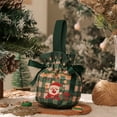 thumbnail image 6 of Luoshdecor Christmas Drawstring Gift Bags,7.9 in Vintage Holiday Candy Xmas Gift Bags,Linen HandBags for Xmas Presents Home Party, 6 of 6