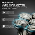 thumbnail image 3 of Swissker by Swissklip SK8 PRO X Magnetic Hair & Beard Shaver for Men, Head Shavers for Bald Men, USB C Charging, 3 of 7