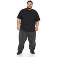 BILLIONHATS TShirts Size 7X Plus Size Men's Solid Colors Cotton T