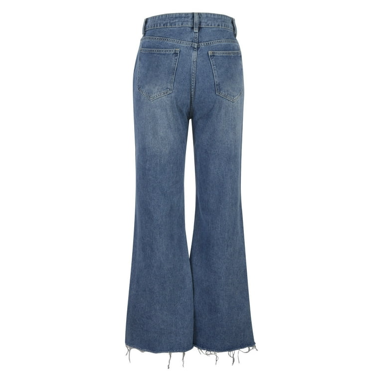 Dezsed Harajuku Denim Jeans Vintage Low Waisted Pockets Skinny
