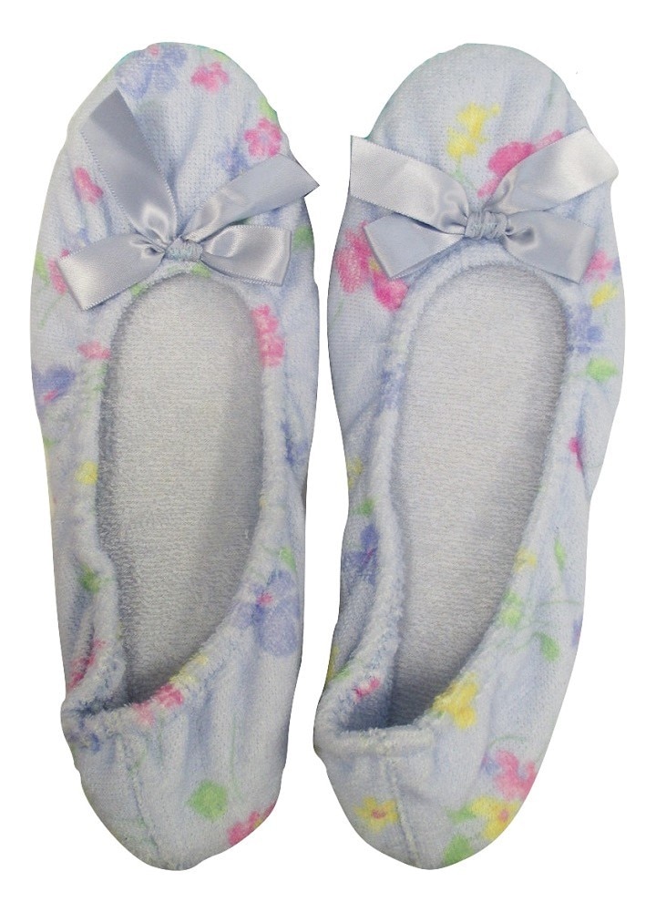 ladies ballerina slippers with rubber soles